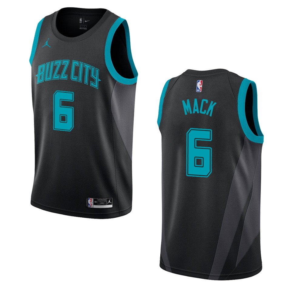 2019-20 Men's Charlotte Hornets #6 Shelvin Mack City Swingman Jersey - City