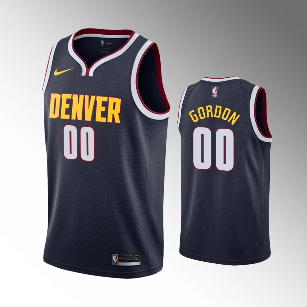 2020 Nuggets Aaron Gordon Icon Edition Navy Swingman Player Jersey