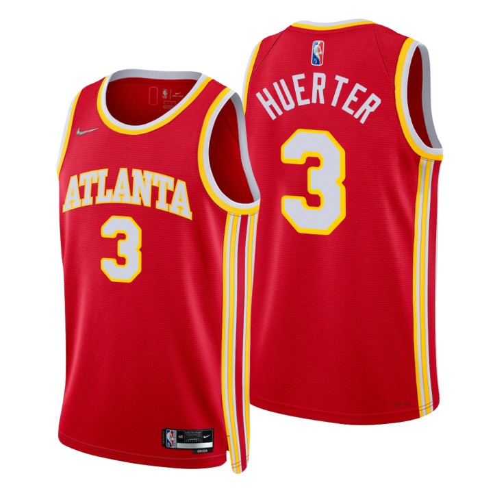 2021-22 Atlanta Hawks Kevin Huerter Icon 75th Anniversary Jersey