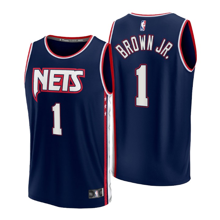 2021-22 Brooklyn Nets Bruce Brown Jr. Jersey City
