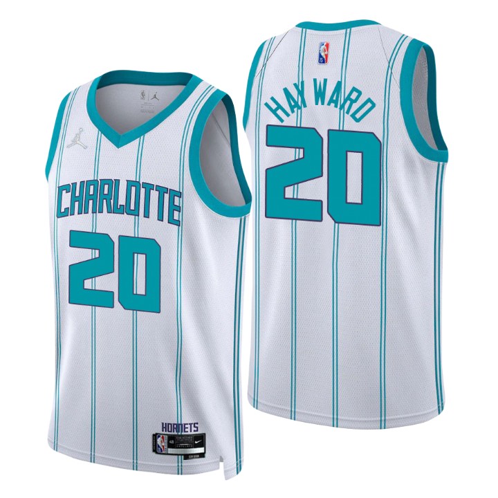 2021-22 Charlotte Hornets Gordon Hayward Association 75th Anniversary Jersey