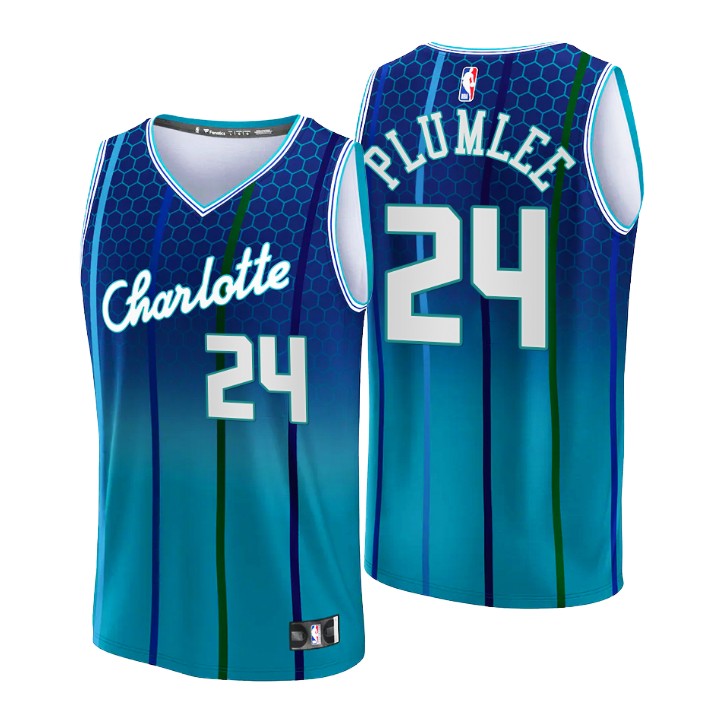 2021-22 Charlotte Hornets Mason Plumlee Jersey City