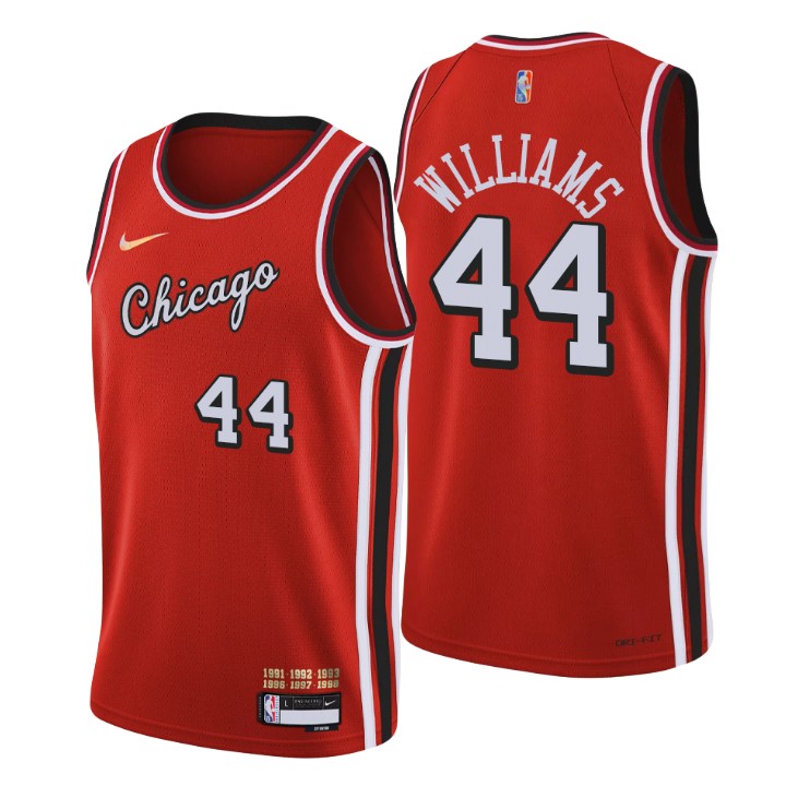 2021-22 Chicago Bulls Patrick Williams City 75th Anniversary Jersey