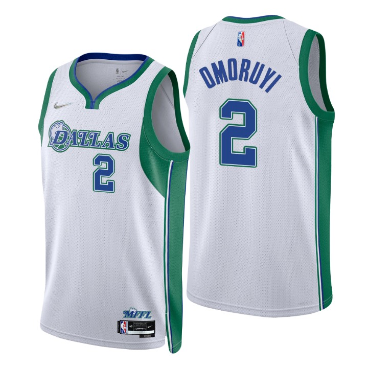 2021-22 Dallas Mavericks Eugene Omoruyi City 75th Anniversary Jersey