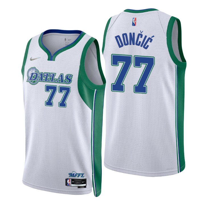 2021-22 Dallas Mavericks Luka Doncic City 75th Anniversary Jersey