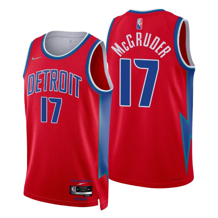 2021-22 Detroit Pistons Rodney Mcgruder City 75th Anniversary Jersey