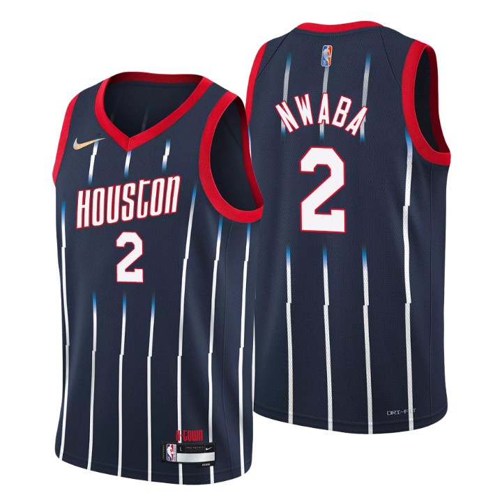 2021-22 Houston Rockets David Nwaba City 75th Anniversary Jersey