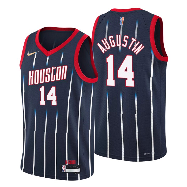 2021-22 Houston Rockets D.j. Augustin City 75th Anniversary Jersey