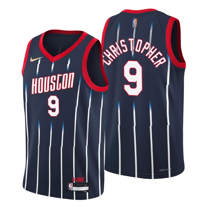 2021-22 Houston Rockets Josh Christopher City 75th Anniversary Jersey