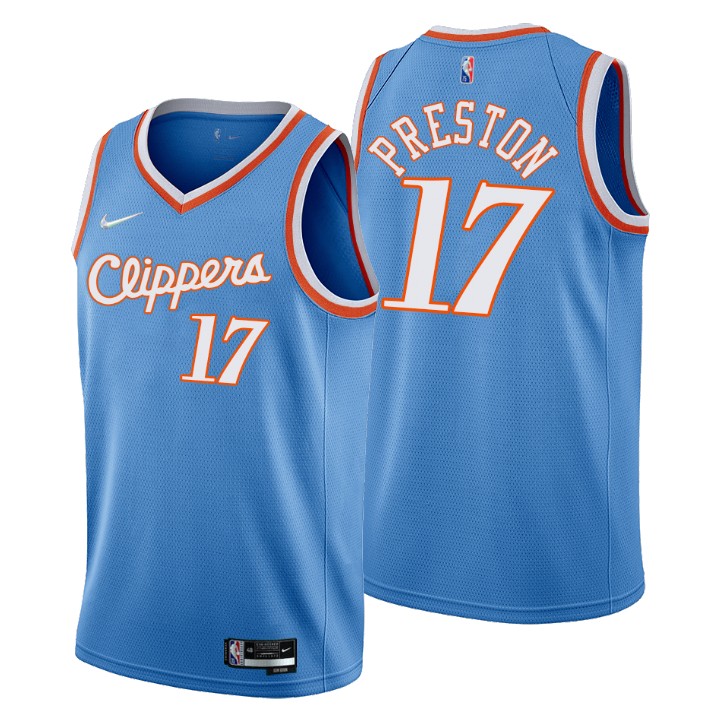 2021-22 Los Angeles Clippers Jason Preston City 75th Anniversary Jersey