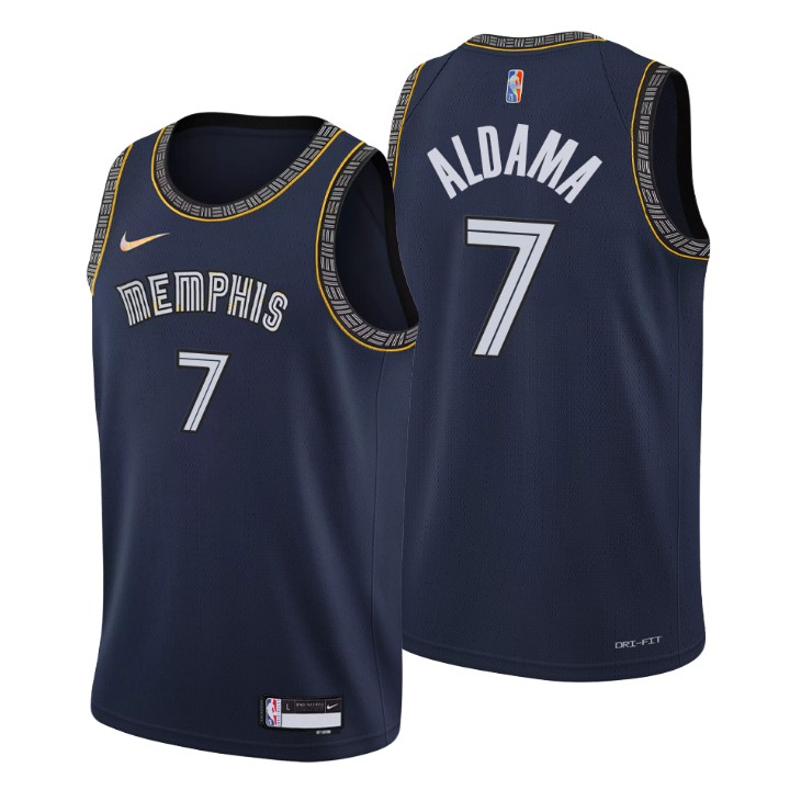 2021-22 Memphis Grizzlies Santi Aldama City 75th Anniversary Jersey