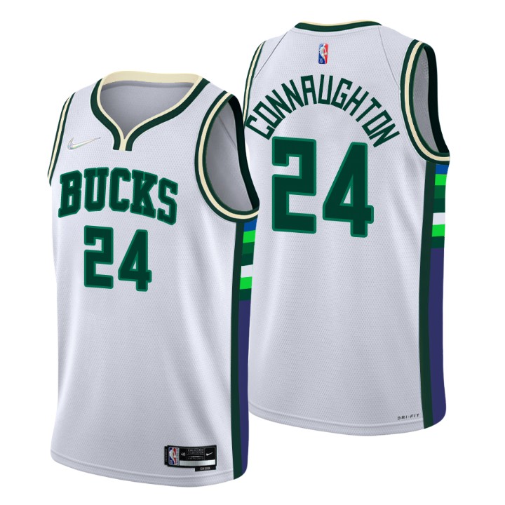 2021-22 Milwaukee Bucks Pat Connaughton City 75th Anniversary Jersey