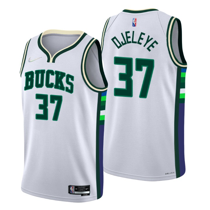 2021-22 Milwaukee Bucks Semi Ojeleye City 75th Anniversary Jersey
