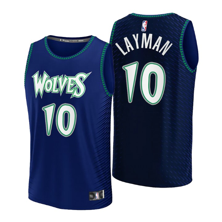 2021-22 Minnesota Timberwolves Jake Layman Jersey City