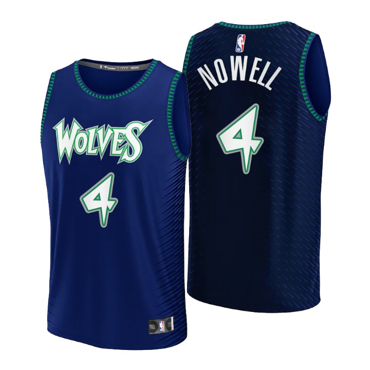 2021-22 Minnesota Timberwolves Jaylen Nowell Jersey City