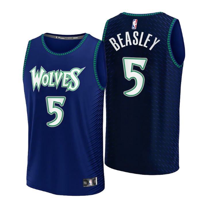 2021-22 Minnesota Timberwolves Malik Beasley Jersey City