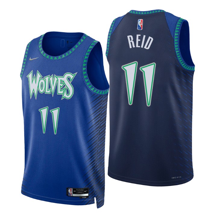 2021-22 Minnesota Timberwolves Naz Reid City 75th Anniversary Jersey