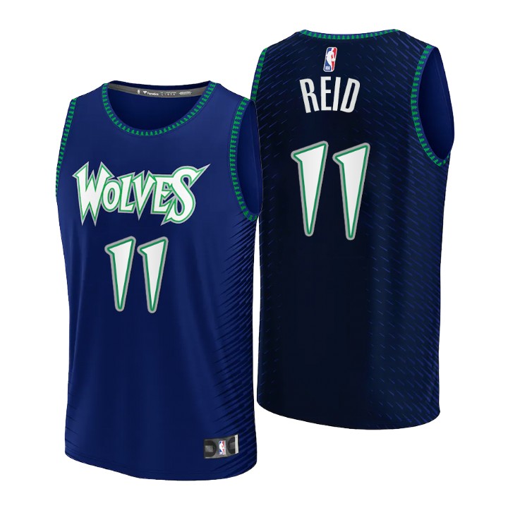 2021-22 Minnesota Timberwolves Naz Reid Jersey City