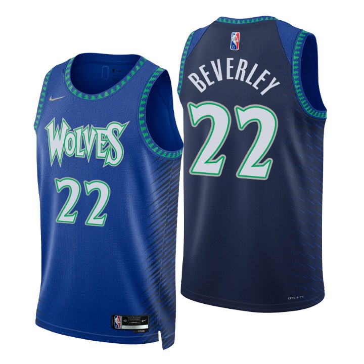 2021-22 Minnesota Timberwolves Patrick Beverley City 75th Anniversary Jersey