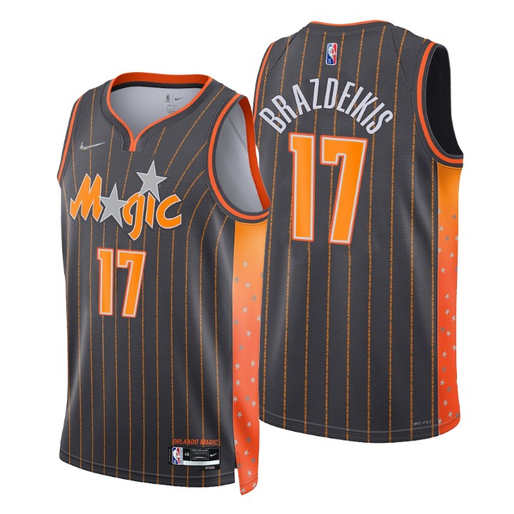 2021-22 Orlando Magic Ignas Brazdeikis City 75th Anniversary Jersey