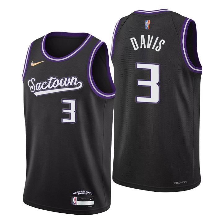 2021-22 Sacramento Kings Terence Davis City 75th Anniversary Jersey