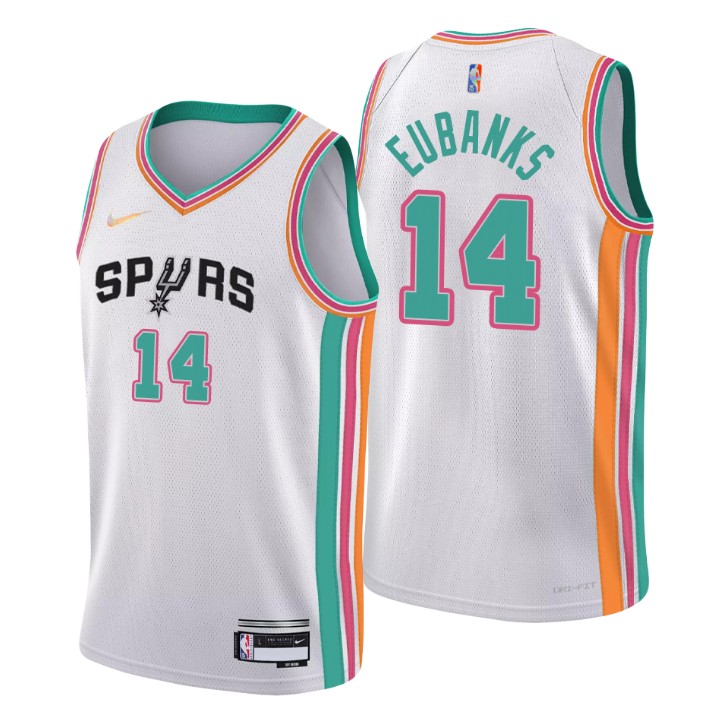 2021-22 San Antonio Spurs Drew Eubanks City 75th Anniversary Jersey