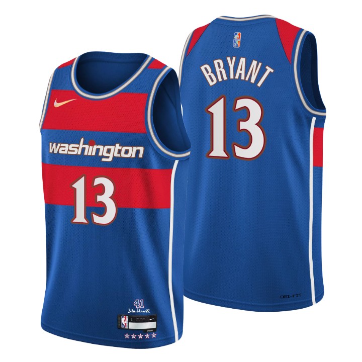 2021-22 Washington Wizards Thomas Bryant City 75th Anniversary Jersey
