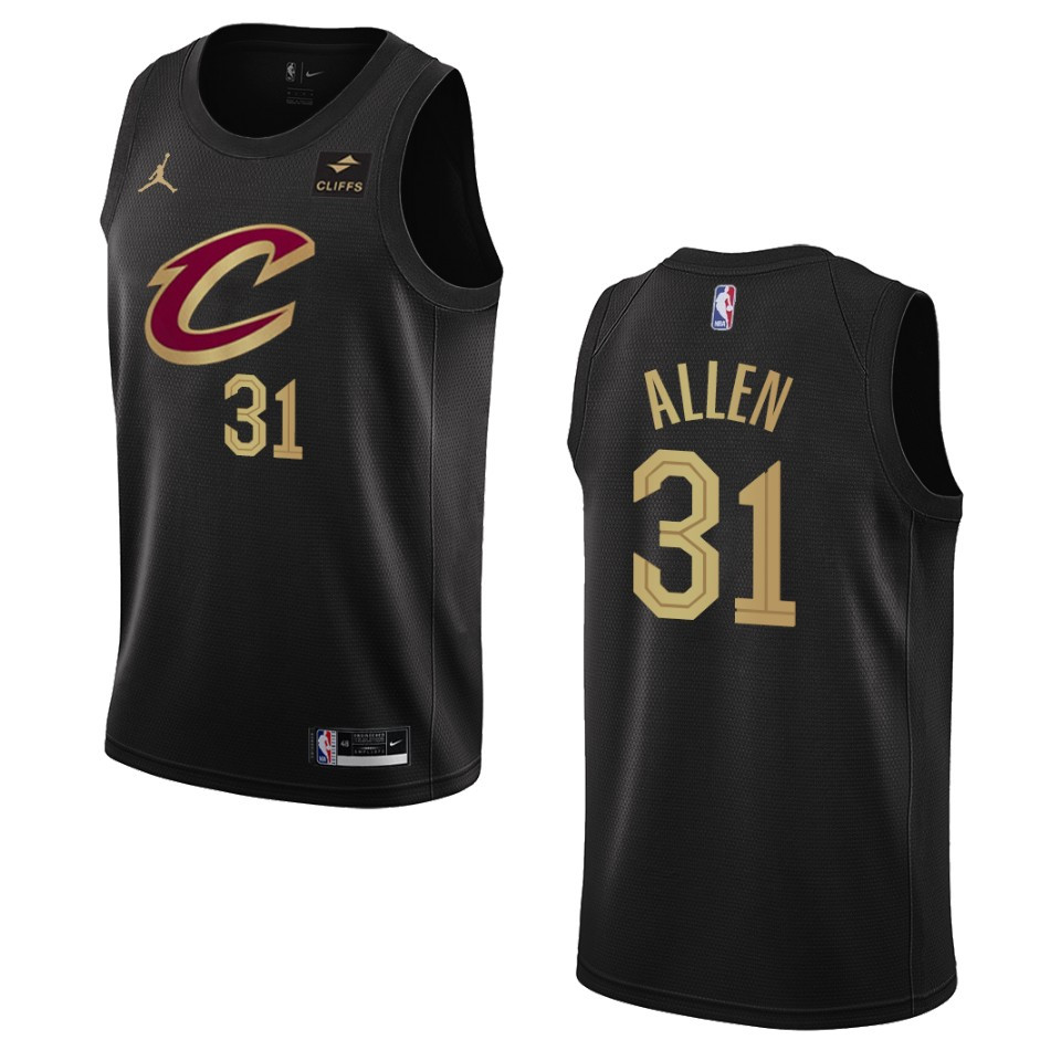 2022-23 Statement Edition Cleveland Cavaliers Jarrett Allen Black Swingman Jersey