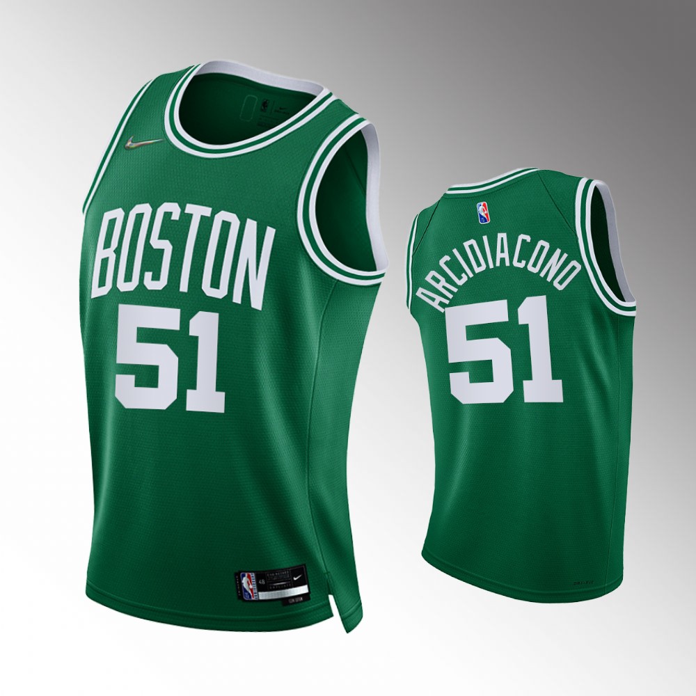 #51 Ryan Arcidiacono Celtics Green 2021-22 75th Diamond Anniversary Icon Edition Jersey