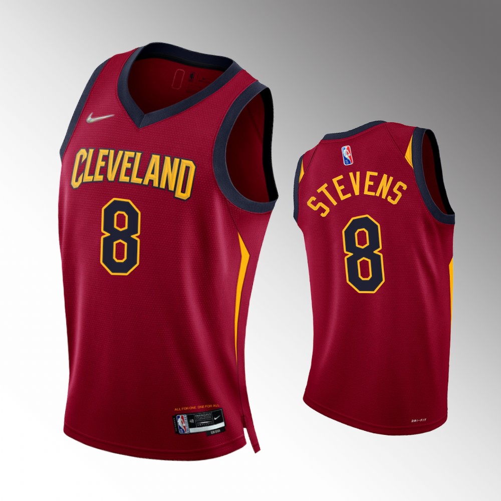 #8 Lamar Stevens Cavaliers Wine 2021-22 75th Diamond Anniversary Icon Edition Jersey