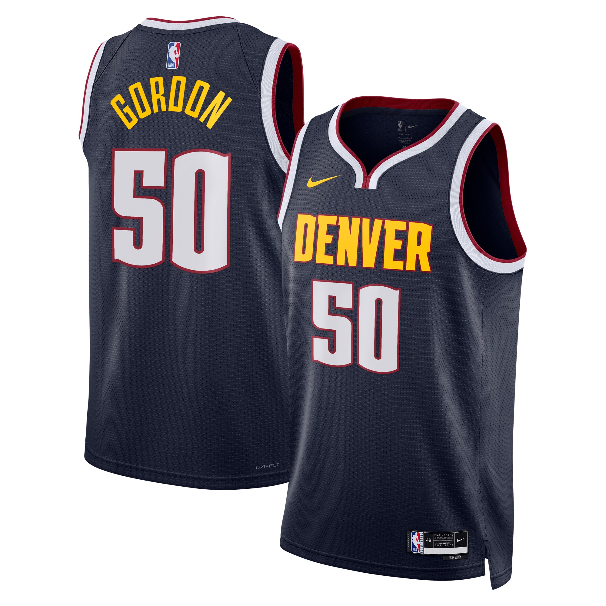 Aaron Gordon Denver Nuggets Unisex Swingman Jersey - Icon Edition - Navy