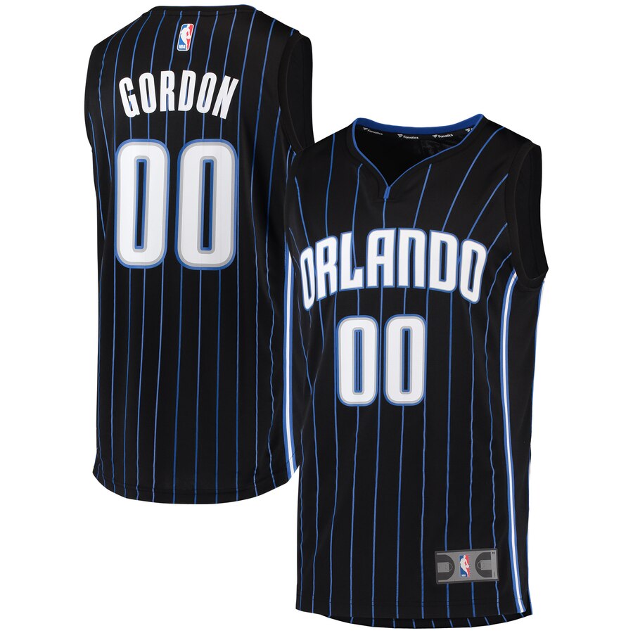 Aaron Gordon Orlando Magic 2019 Fast Break Jersey Black - Icon Edition