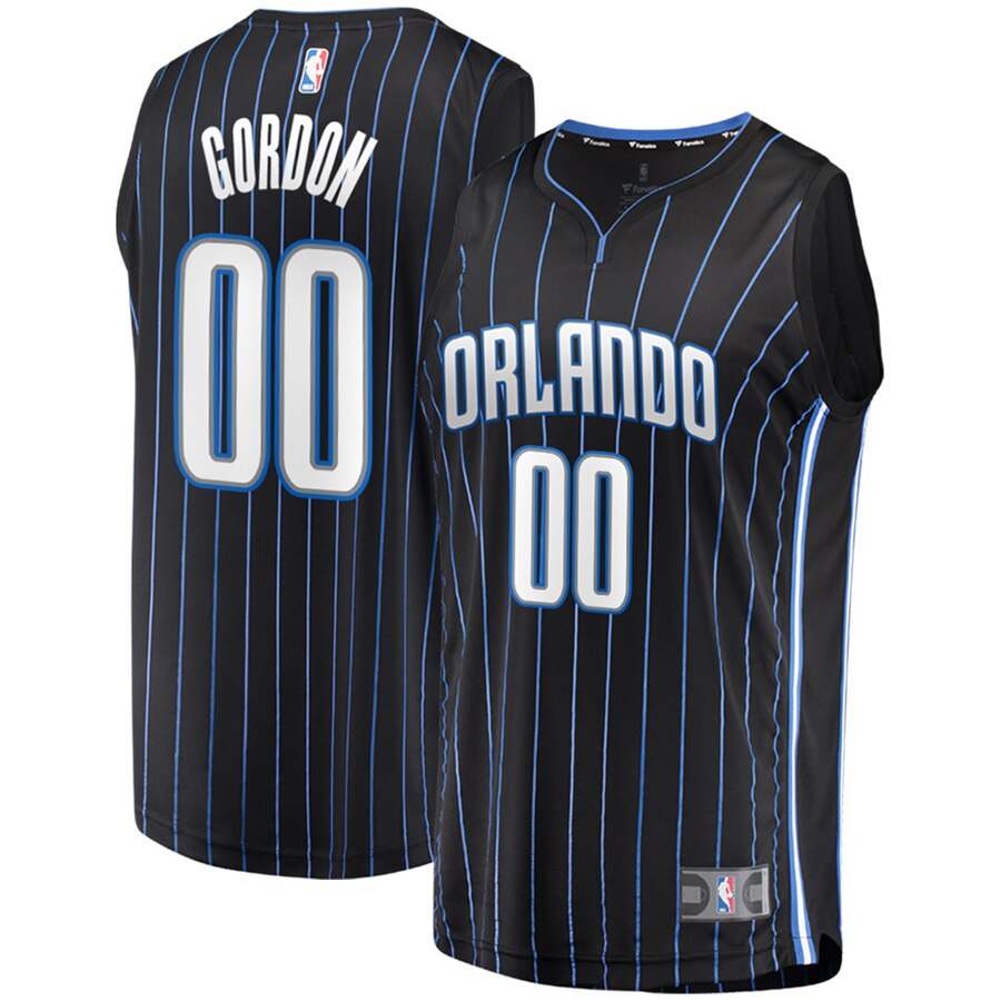 Aaron Gordon Orlando Magic 2020 Fast Break Player Jersey Black - Icon Edition