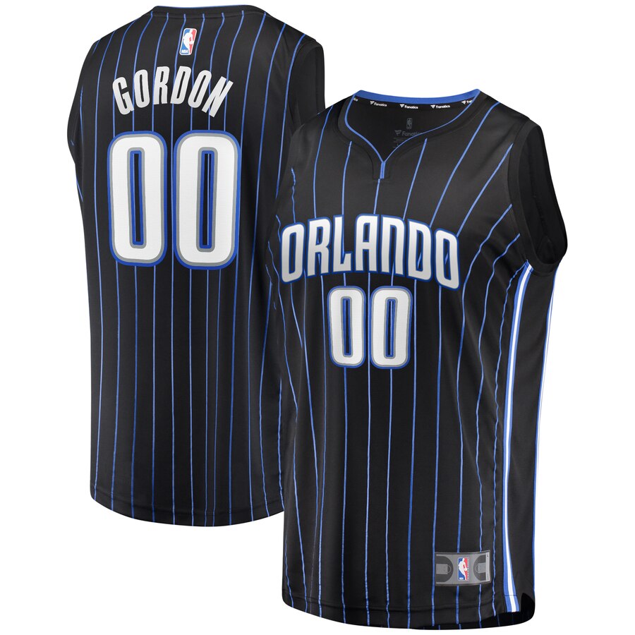 Aaron Gordon Orlando Magic Fast Break Player Jersey - Black - Icon Edition