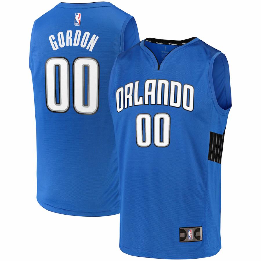 Aaron Gordon Orlando Magic Fast Break Team Jersey Blue - Statement Edition