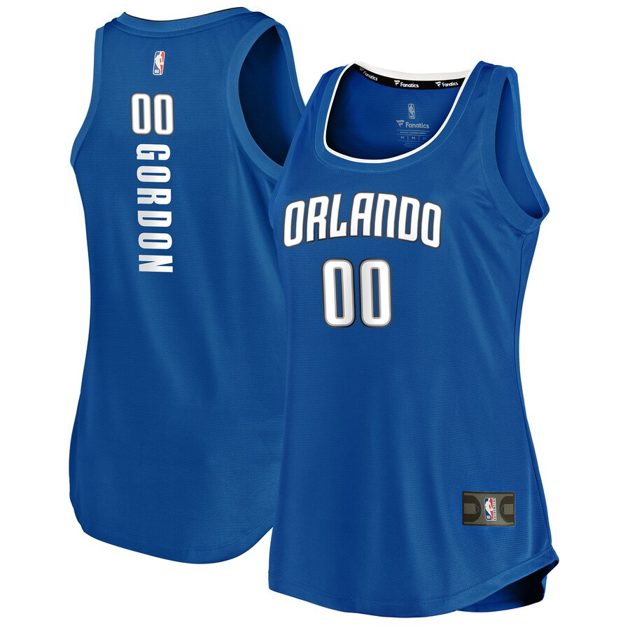 Aaron Gordon Orlando Magic Women's Fast Break Tank Jersey - Icon Edition - Blue
