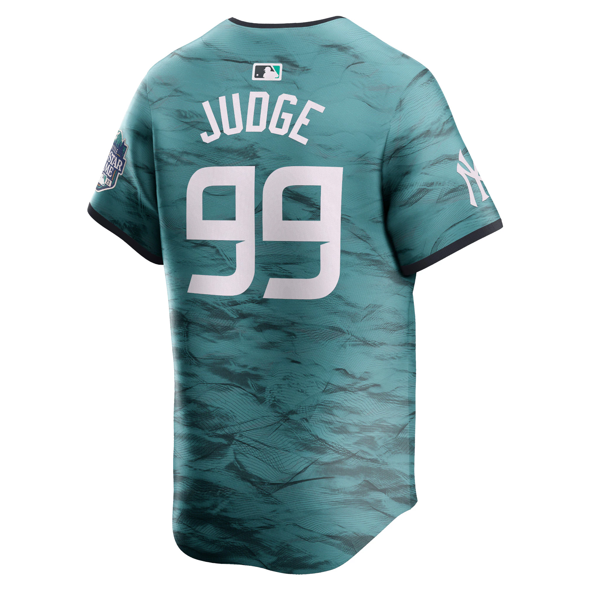 Aaron Judge American League 2023 All-star Game Limited Player Jersey – Teal