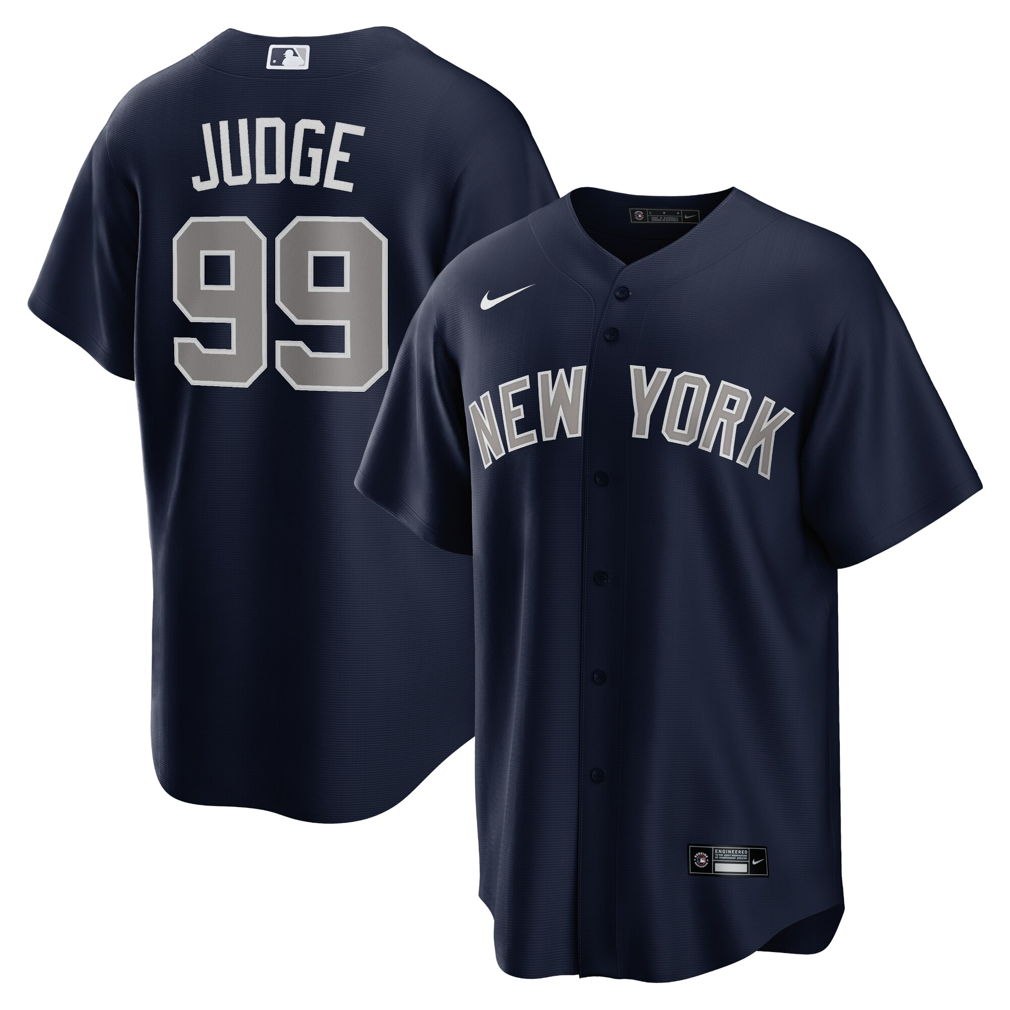 Aaron Judge New York Yankees Alternate Player Name Jersey - Navy