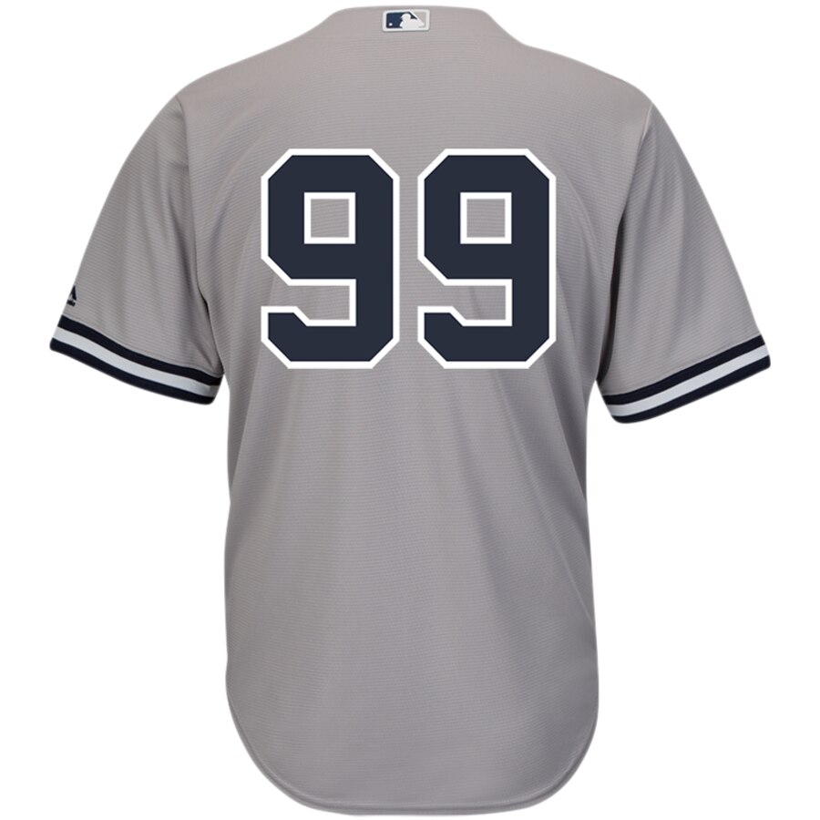 Aaron Judge New York Yankees Majestic Cool Base Player Jersey – Gray