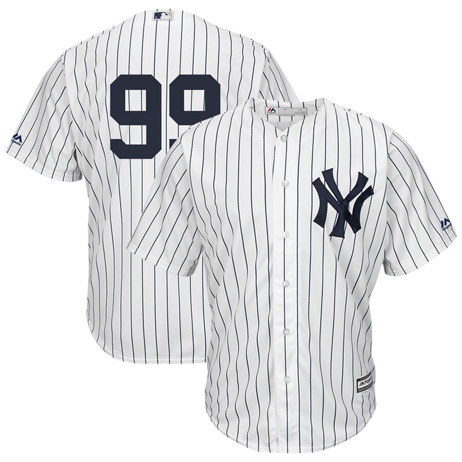 Aaron Judge New York Yankees Majestic Cool Base Player Jersey - White
