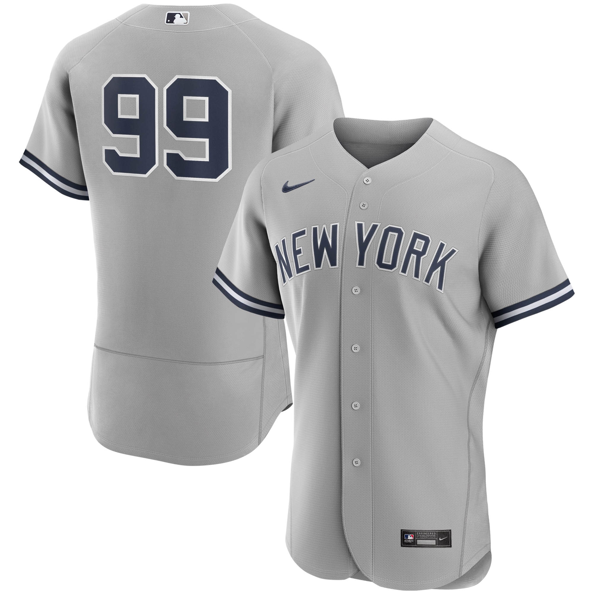 Aaron Judge New York Yankees Road Player Jersey - Gray