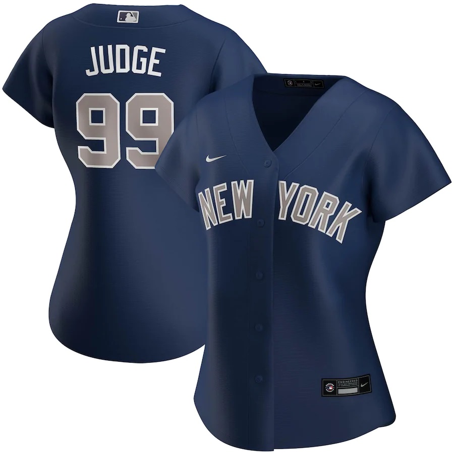 Aaron Judge New York Yankees Women's Alternate 2020 Player Jersey Navy