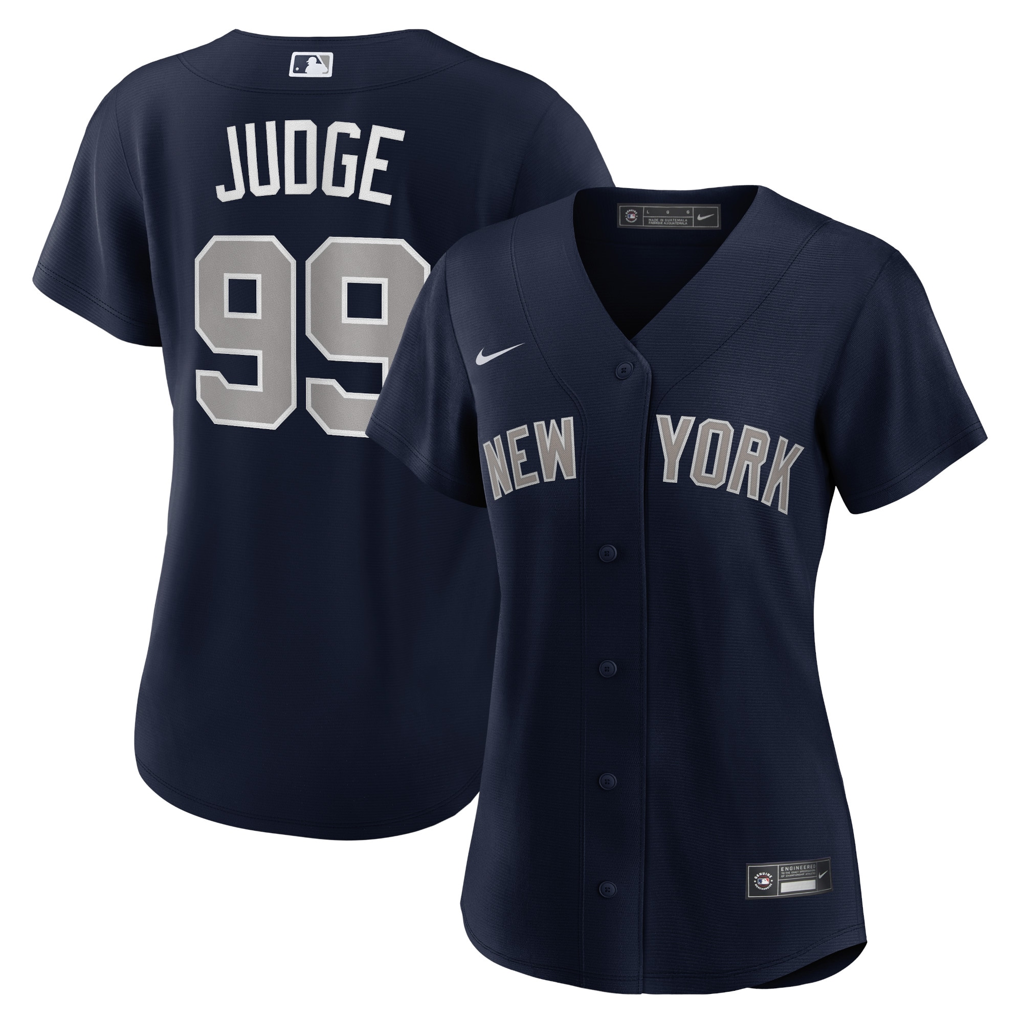 Aaron Judge New York Yankees Women's Alternate Player Jersey - Navy