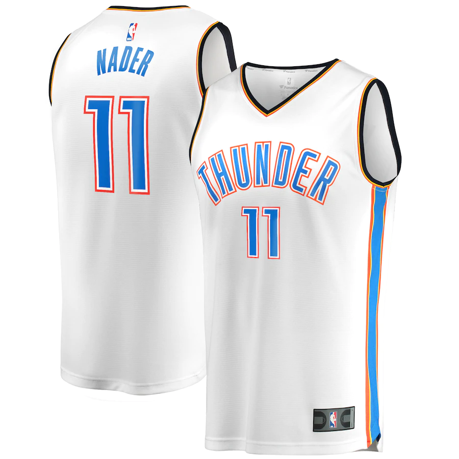 Abdel Nader Oklahoma City Thunder Fast Break Player Jersey - Association Edition - White