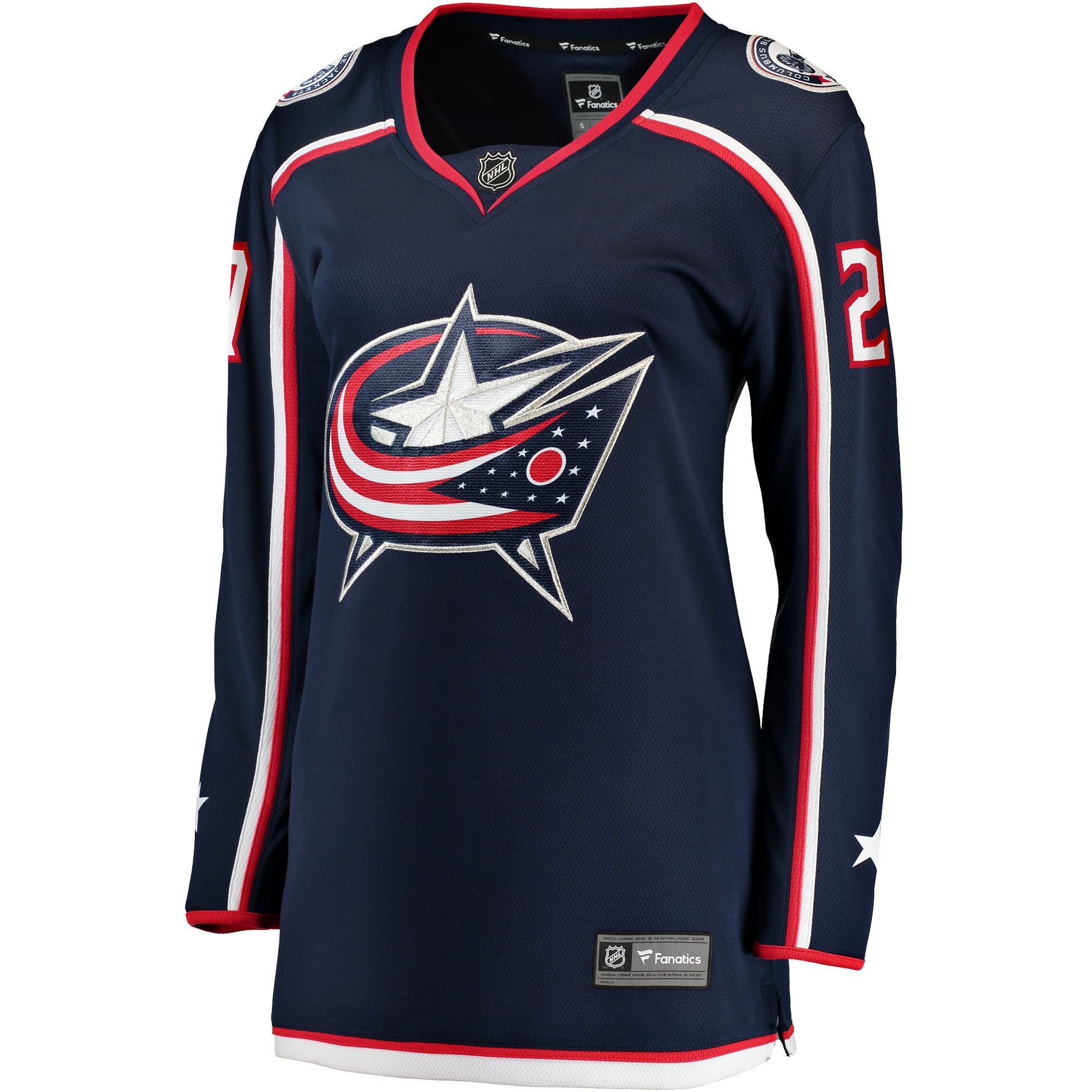 Adam Boqvist Columbus Blue Jackets Women’s Home Breakaway Player Jersey – Navy