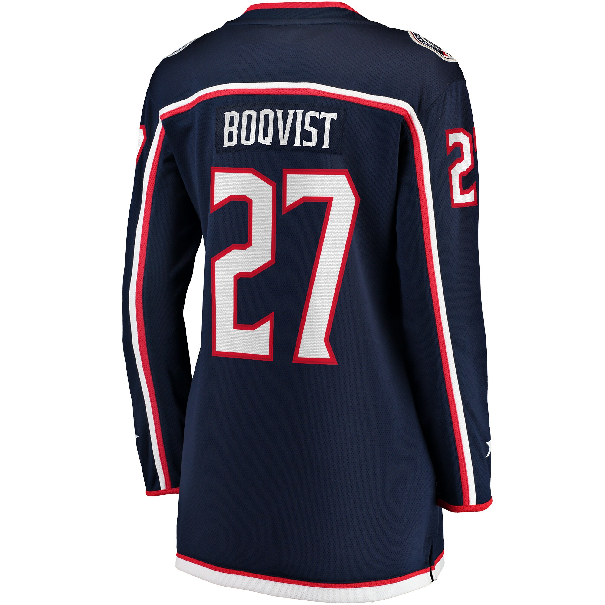 Adam Boqvist Columbus Blue Jackets Women’s Home Breakaway Player Jersey – Navy