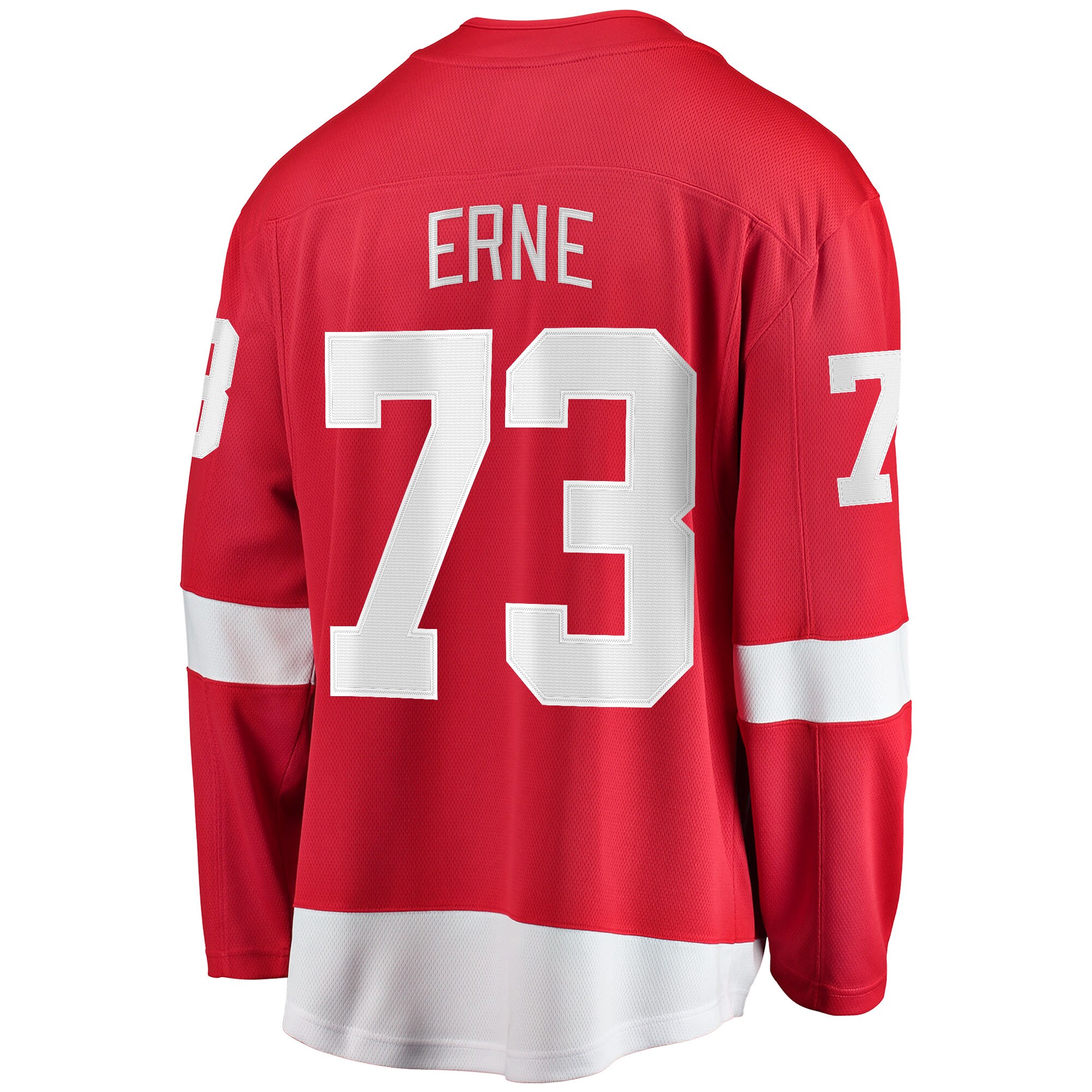 Adam Erne Detroit Red Wings Home Breakaway Player Jersey – Red