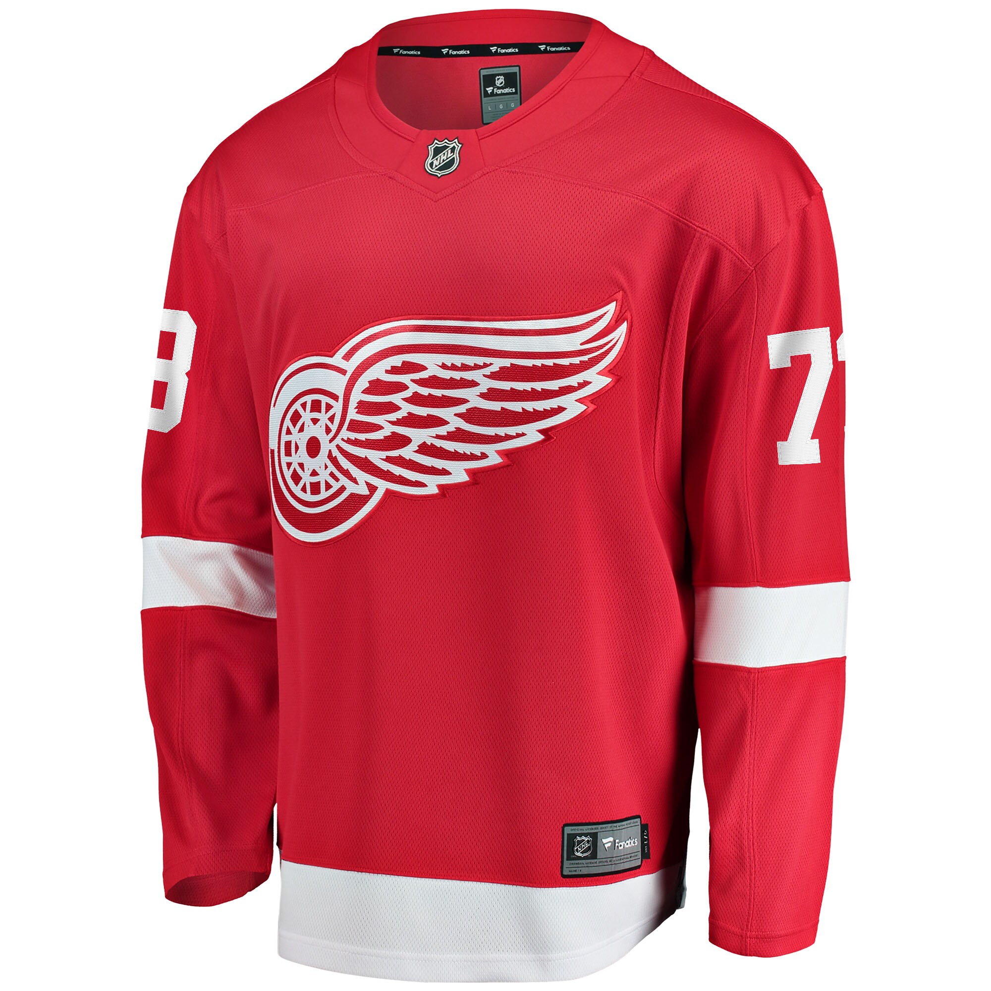 Adam Erne Detroit Red Wings Home Breakaway Player Jersey – Red
