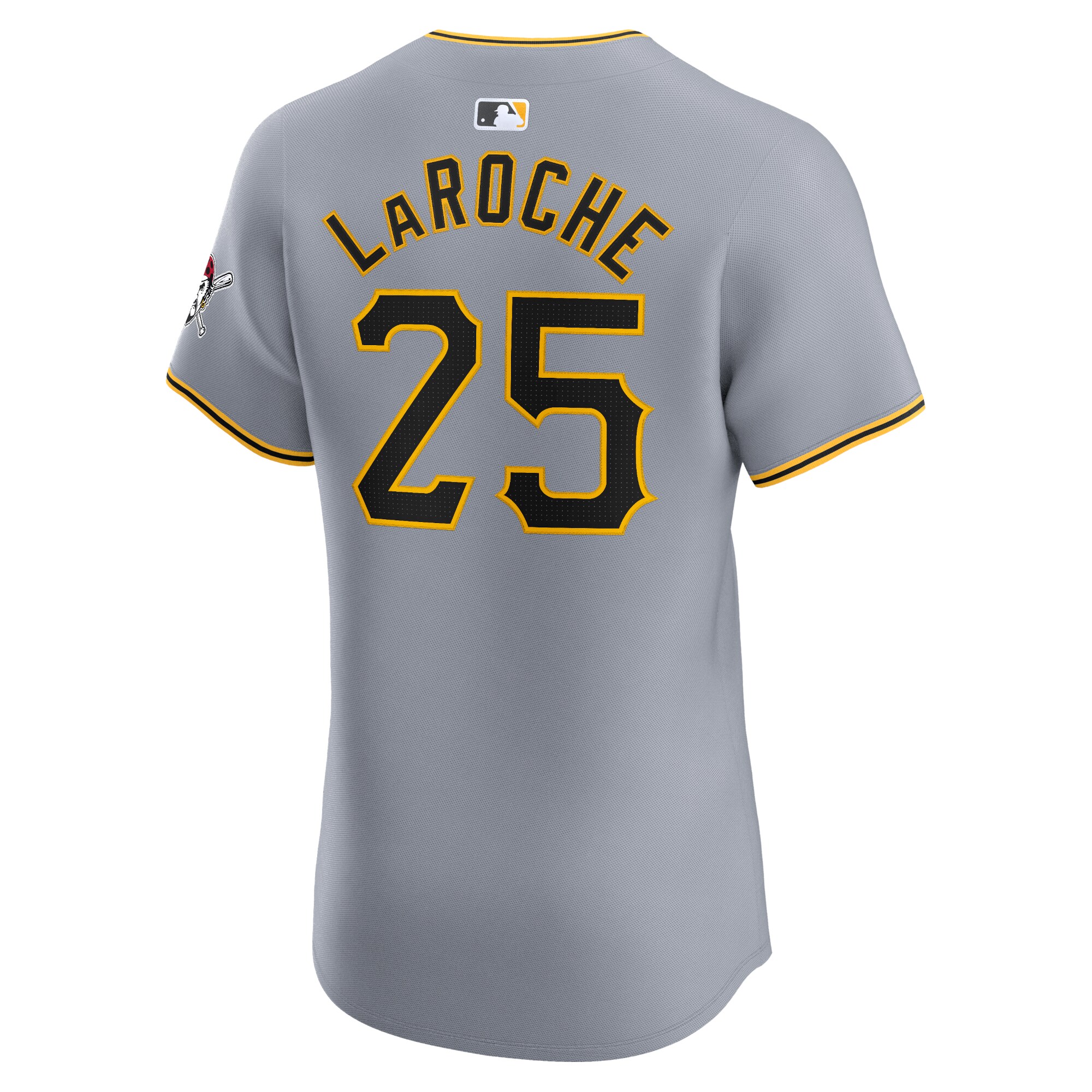 Adam Laroche Pittsburgh Pirates Road Elite Player Jersey – Gray