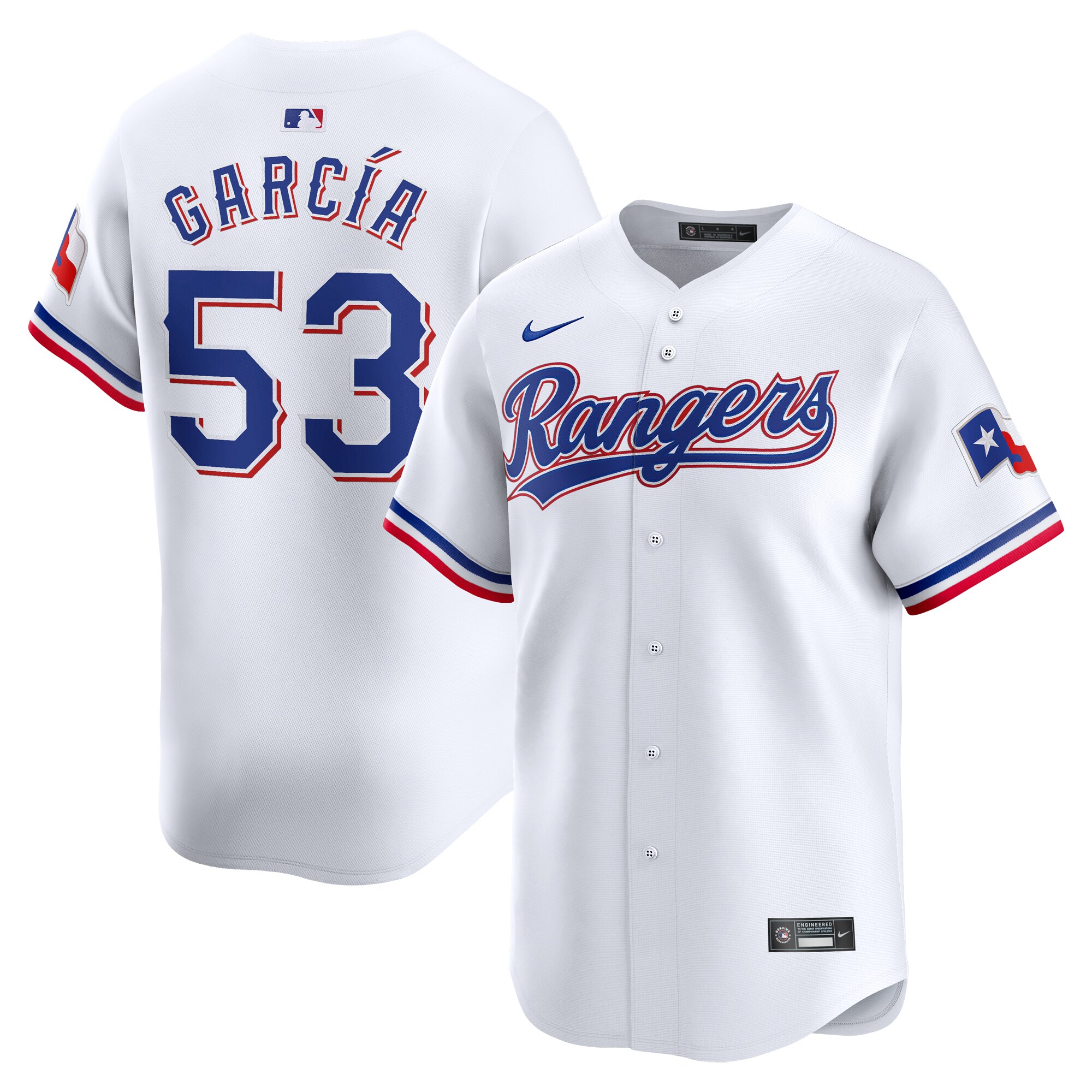 Adolis GarcÃÂÂa Texas Rangers Home Limited Jersey - White